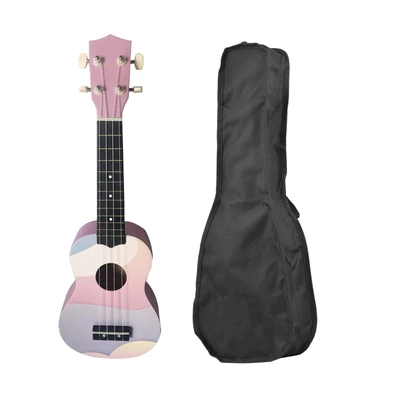 $46.46 • Buy 21-inch  Soprano Ukulele With Gig Bag 4 Strings Basswood Plywood P7P2