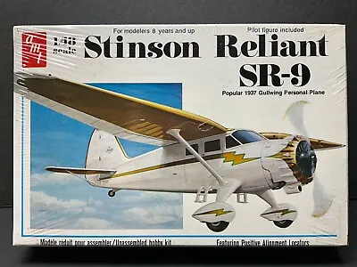 $29.99 • Buy AMT 1:48 Stinson Reliant SR-9 Vintage Model Airplane Kit T639, Sealed