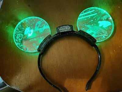 Star Wars Disney Mickey Mouse Ears  Changing Lights • $20