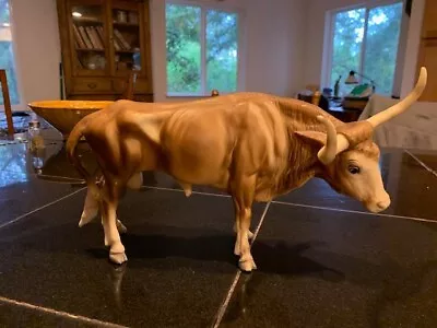 Breyer Long Horn Steer Model Light Brown • $30