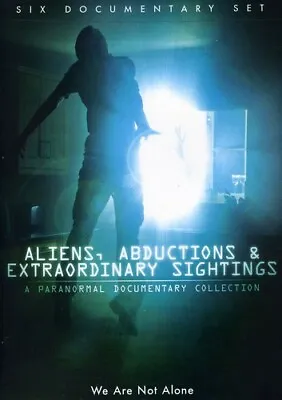 Aliens Abductions And Extraordinary Sig DVD • $4.80