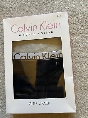 Girls Calvin Klein Knickers Age 10-12 • £10