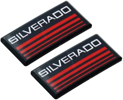$24.99 • Buy 2x Cab Emblem Badge Side Roof Pillar Decal Plate For Chevy Silverado 88-98 90 91