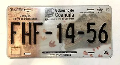 2013 Coahuila Mexico License Plate Delantera (front Plate) • $25