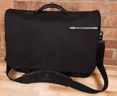 TUMI Alpha 26193D4 Laptop Briefcase Messenger Bag Black Mercedes Benz Financial • $119