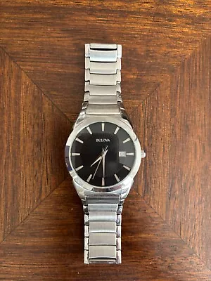 Bulova Stainless Steel Mens Watch • $32