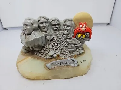 MOUNT YOSEMITE SAM- Looney Tunes Ron Lee 1992.  Bugs Bunny Mount Rushmore Pre-ow • $124.99