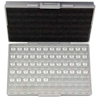 AideTek SMD 1206s=assorted Capacitor Kit With Enclosure 500pcs Filled In BOX-ALL • $99.42
