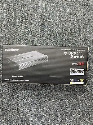 Orion Zt-8000.1ds Zt 1-channel Mono Block Class D Car Amp Amplifier 8000w Max • $145