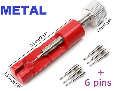 Link Watch Remover Strap Tool Kit Repair Bracelet Band Pin Adjuster Metal Opener • £3.95