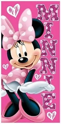 Minnie Mouse Beach Towel - Disney Official Merchandise - 30  X 60  - Disney Gift • $21.99
