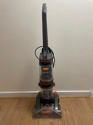 £9.99 • Buy Vax (W86-DP-B) Dual Power Carpet Cleaner 800W/1.5L - Grey/Orange