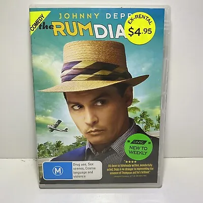 $10.99 • Buy The Rum Diary - Johnny Depp (DVD Region 4, 2011) VGC + Free Post