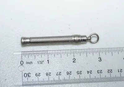 Antique A.W. Faber Argentan Chatelaine Fob Slide Retractable Pencil • $94.99