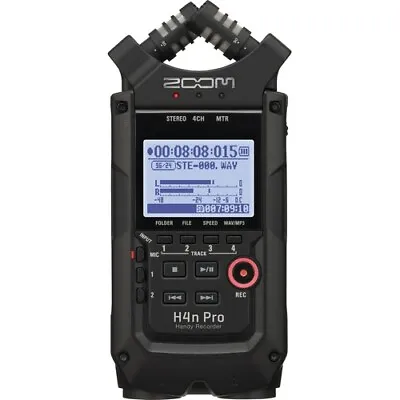 Zoom H4n Pro Digital Recorder - FXR004PRO - Black • $447.35