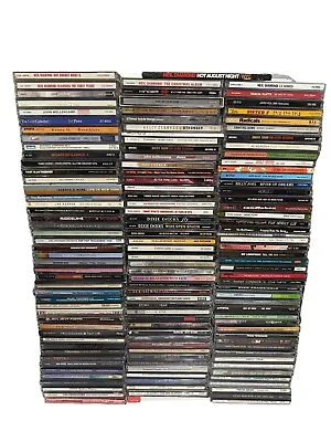 137 CD Mega Lot - Rock Indie 80s Pop Country Classical Aerosmith Mozart • $104.01