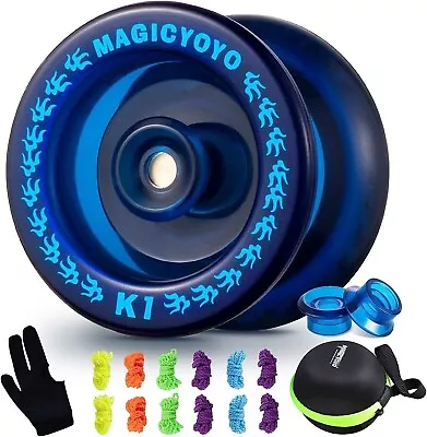 MAGICYOYO Responsive Yoyo K1-Plus For Kids Beginners With Yoyo Sack + 12 Strings • $21.43