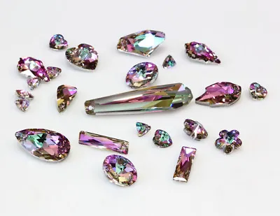 Superior PRIMERO Crystal Vitrail Light Color Pendants * Many Shapes & Sizes • $3.18