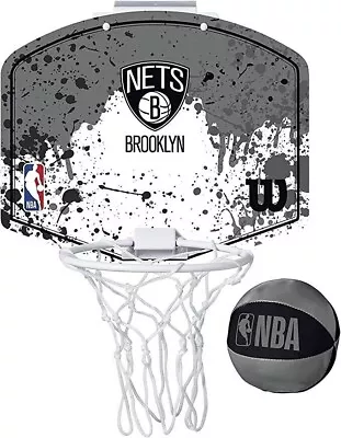 Wilson NBA Team Mini Hoops - Brooklyn Nets - Basketball Hoops • $14.99