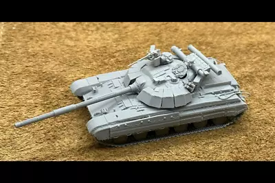 1/72 Modern Ukraine  T-64BM Main Battle Tank  Kit Unpainted Model (3D Printed) • $32.88