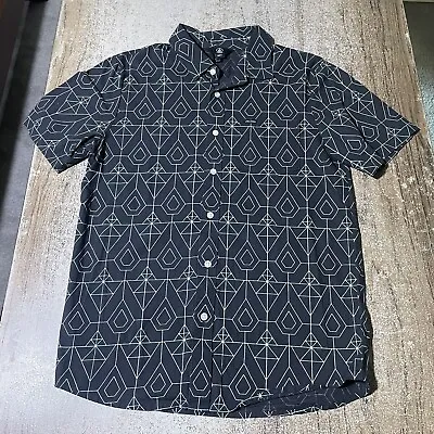 Volcom Men’s SS Button Up Casual Shirt Size S #29758 • $9.99