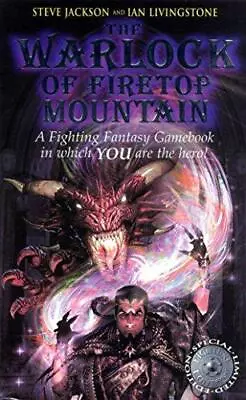 The Warlock Of Firetop Mountain (Fighting Fantasy Gamebook 1) • £6.95