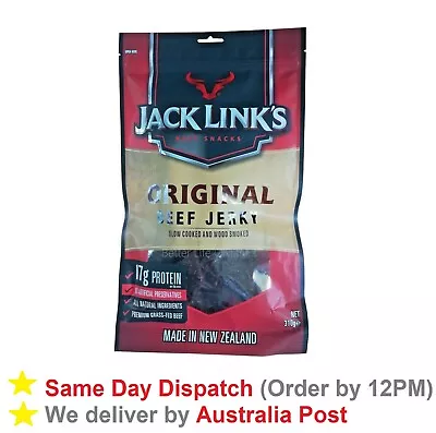 Jack Link's Original Beef Jerky 310g Grass-Fed Beef All Natural Ingredients • $27.65