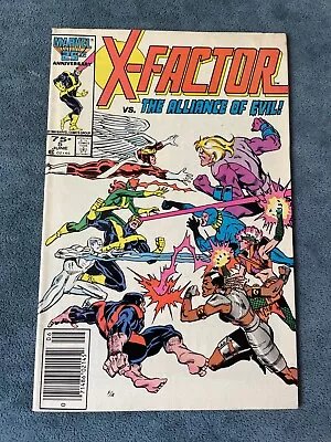 X-Factor #5 Newsstand 1986 Marvel Comic Book Key Issue 1st Apocalypse Cameo VF • $14.99