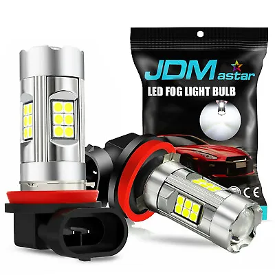JDM ASTAR 2x 3030 1600LM H11 LED Car Fog/ Cornring Light/ Bulbs Lamp Xenon White • $14.99