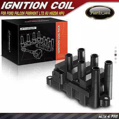 Ignition Coil Pack For Ford Falcon AU Series 2 3 XR6 4.0L Cougar Mazda MPV 2.5L • $32.49
