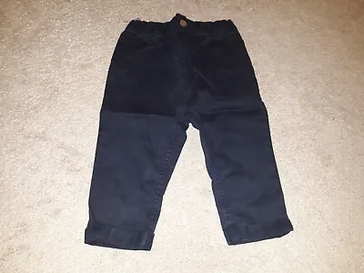 £7 • Buy Next Navy Coloured Baby Boys Chinos (6-9 Months)