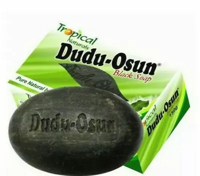 $12.99 • Buy Buy 1 Get 1 Free. All Natural Dudu Osun Black Soap Anti Acne,Blemish,Psoriasis 