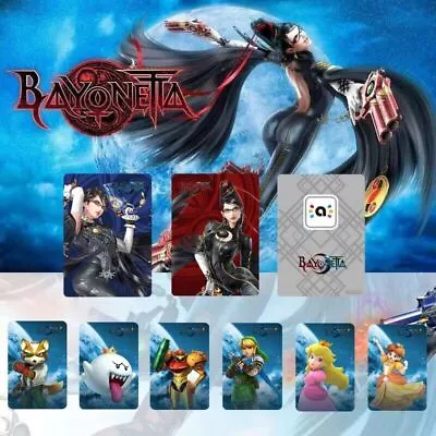 8pc Bayonetta Amiibo Card Switch Full Set Of Interlocked Kabees Benita For Ns AU • $21.96