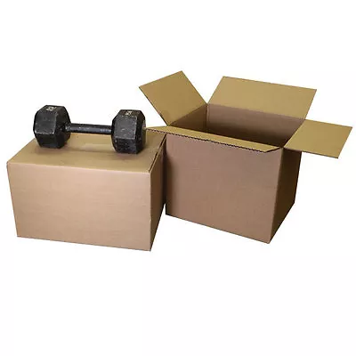 Heavy Duty Moving Boxes 1.75 Cubic Space 18x14x12'' - 10/Pk • $29.50