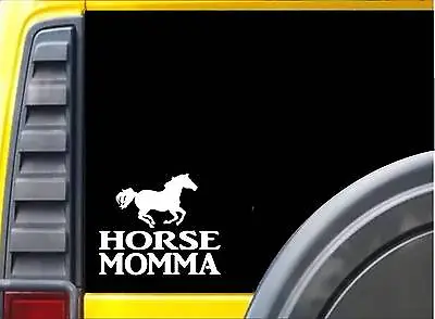 Horse Momma K580 6 Inch Sticker Horse Decal • $4.24