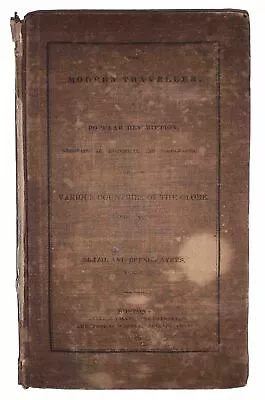 1830 1st Ed THE MODERN TRAVELLER BRAZIL & BUENOS AYRES ILLUSTRATED • $77