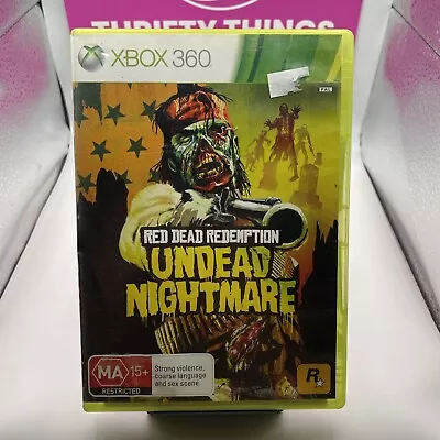 🇦🇺 Red Dead Redemption Undead Nightmare + Manual - Xbox 360 Game PAL Action • $16.49