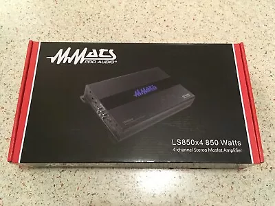 *BRAND NEW* MMATS Pro Audio LS850x4 Car Audio Amplifier • $140