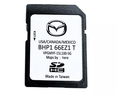 MAZDA Navigation GPS SD Card BHP166EZ1T: 3 6 CX-3 CX-5 CX-9 MX-5 2022 US/CAN/MX • $39.99