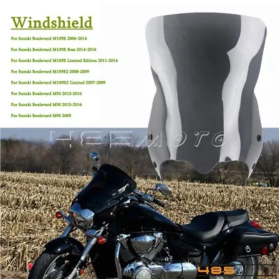 Front Windshield Windscreen For Suzuki Boulevard M109R 2006-2014 M50 M90 2013-16 • $179.99