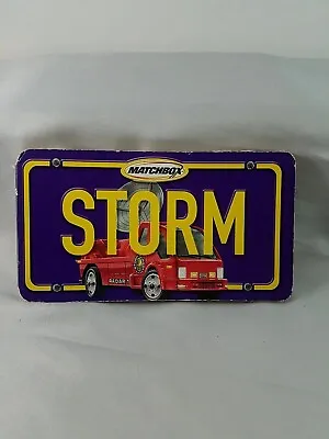 Vintage Matchbox Books “Storm” Radar Truck Children’s Board Book Ages 3+ • $4.50