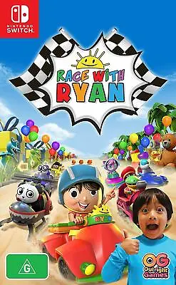 Race With Ryan Nintendo Switch Youtube Star Family Kids Toy Racing Video Game NS • $85