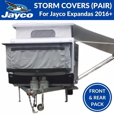 Pair Of Jayco Bed End Storm Covers For Hard Lid Expanda Caravan Or Pop Top 2016+ • $1175