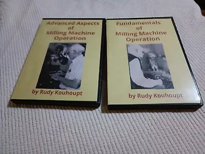 Fundamentals & Advanced Milling Machine Operation By Rudy Kouhoupt Metalworking • $98