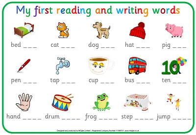 Write Letters Words Read Alphabet Numbers Name Card First Eyfs Sen Reusable • £0.99