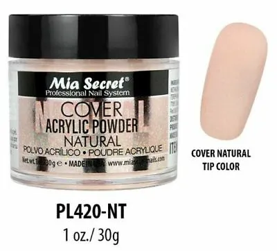 Mia Secret Acrylic Powder COVER NATURAL Nail Art System 1 Ounce • $12.24