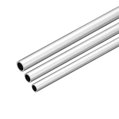 7mm 8mm 9mm OD 1mm Thick 300mm Length 6063 Aluminum Round Tube Pack Of 3 • $11.76