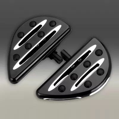 For Harley Softail Motorcycle Passenger Floorboards Floor Boards Foot Pegs CNC • $49.77