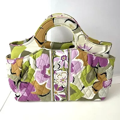 Vera Bradley ABBY Portabella Road Print Purse Satchel Handbag Floral RETIRED • $21