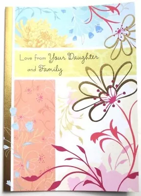  Love & Appreciation From Daughter & Family  MOTHER'S DAY CARD Marian Heath • $4.95